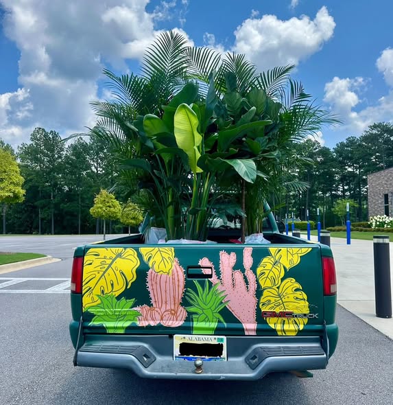 Truck after mural